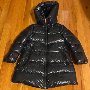Save the Duck NWOT Girls Millie Jacket Size 6 Black Never Worn